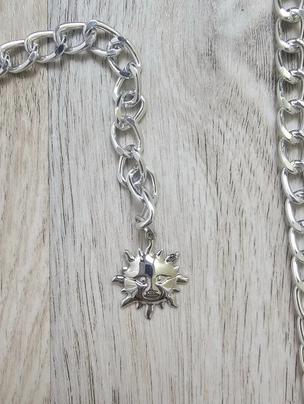 Celestial Boho Sun Lightweight Metal Belt
